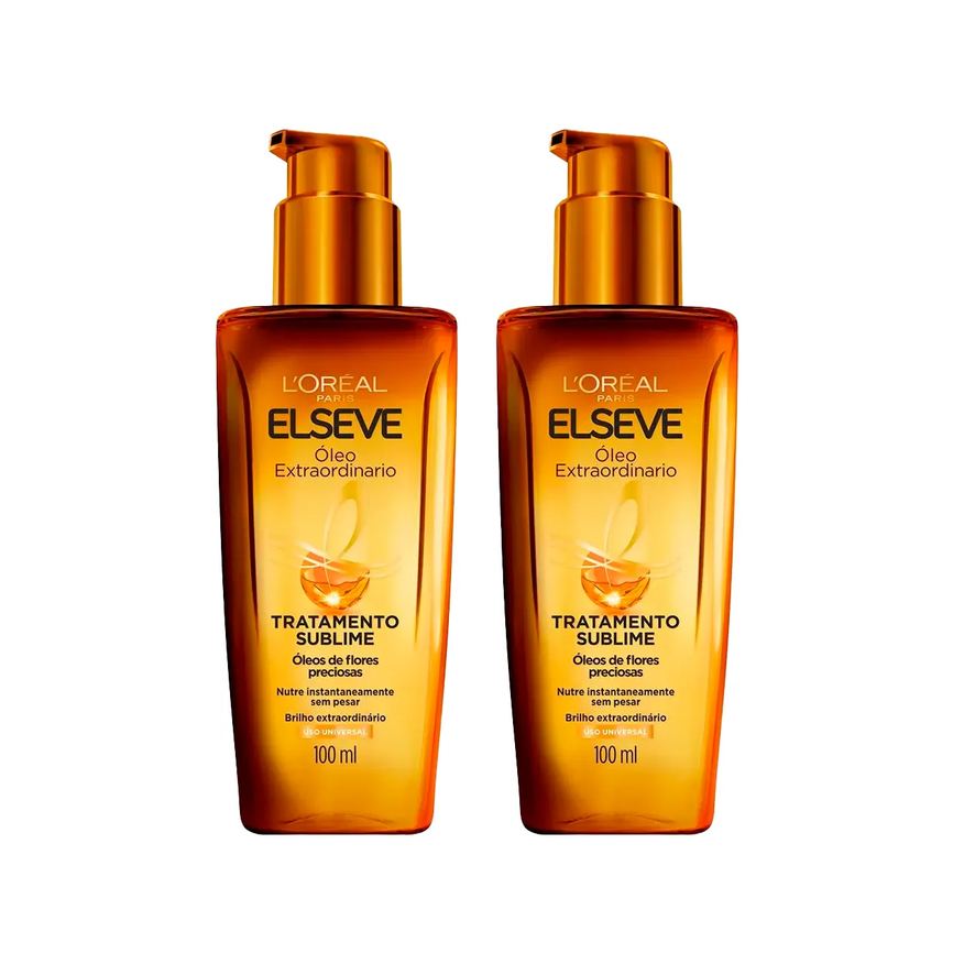 Elseve Kit L’Oréal Paris Óleo Extraordinário – 2 unidades