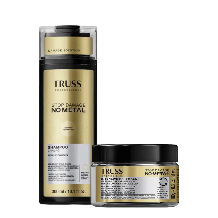 TRUSS Kit No Metal Stop Damage Duo (2 Produtos)