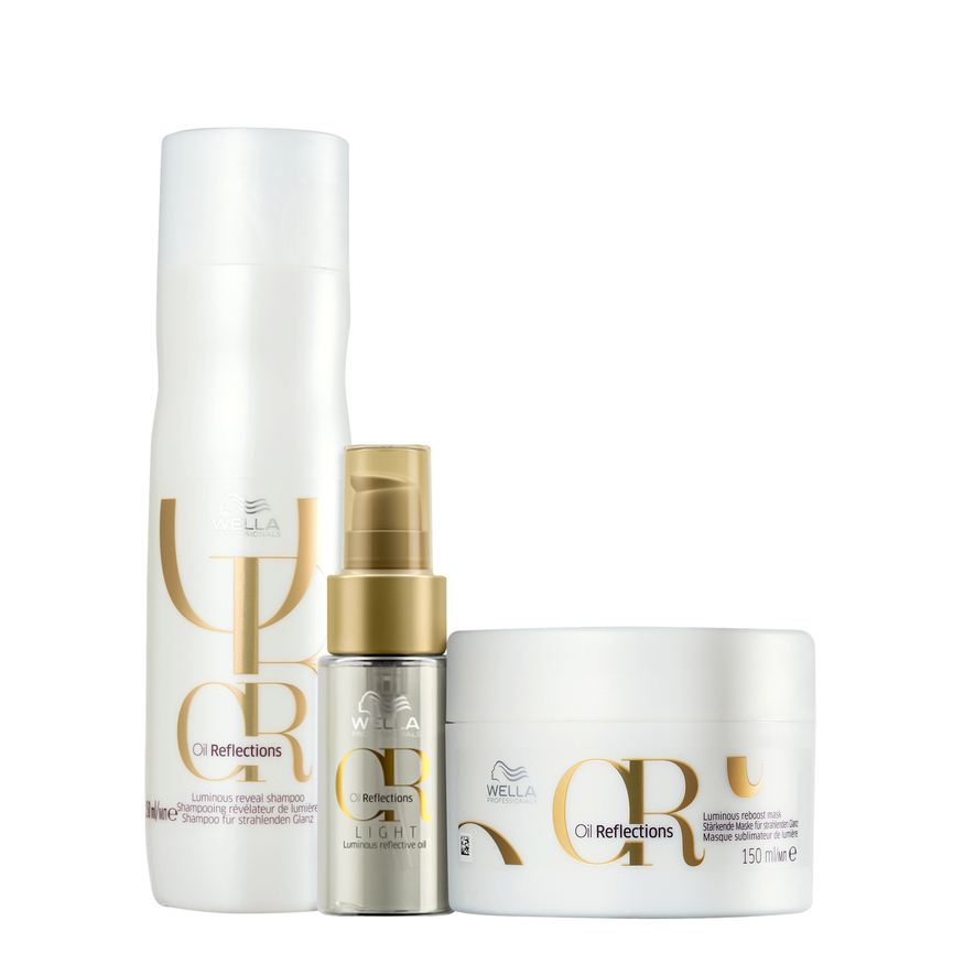 Wella Kit Professionals Oil Reflections Trio (3 produtos)