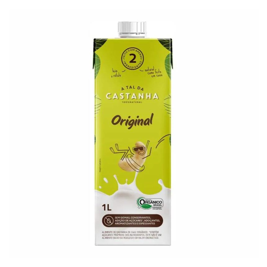 Kit3x:leitevegetaloriginalataldacastanha1l
