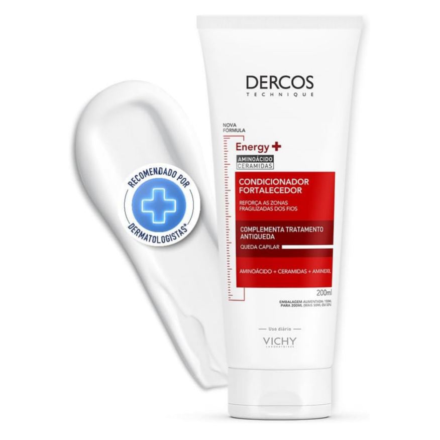 Dercos Condicionador Vichy Energy+ Fortalecedor 200ml