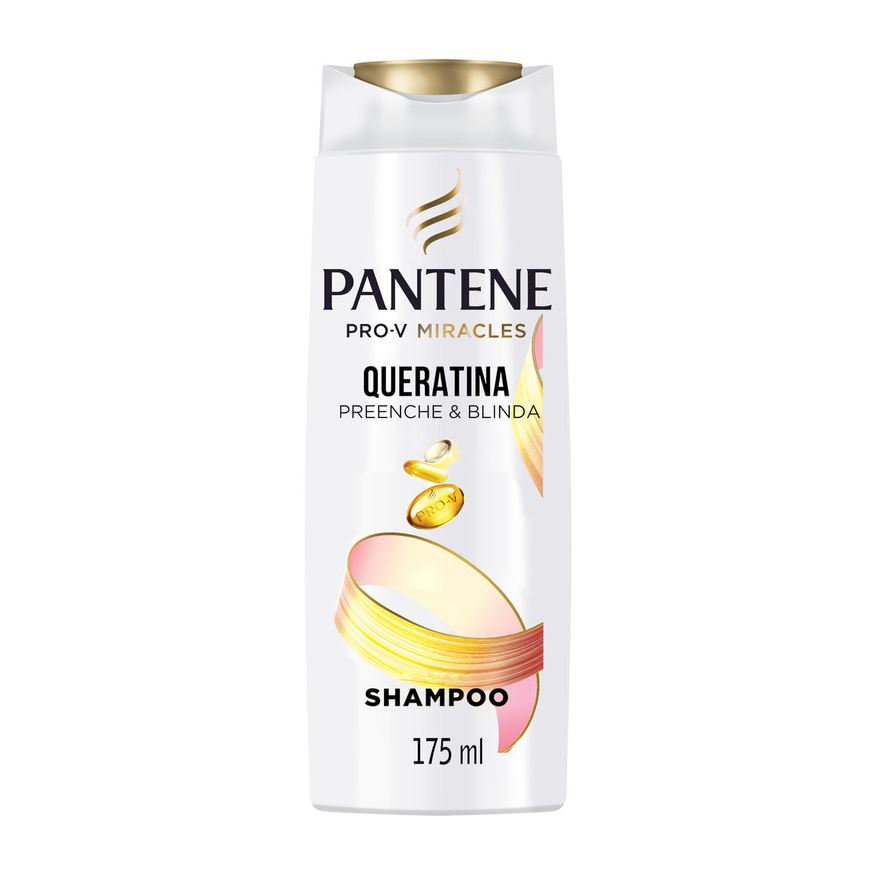 Pantene Shampoo Pro-V Miracles Queratina Preenche & Blinda 175ml