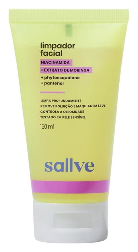 Sallve Gel de Limpeza Facial com Niacinamida 150ml