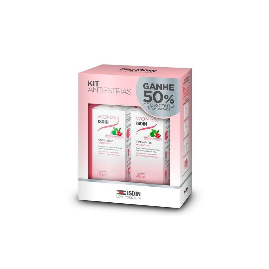 ISDIN Creme Corporal Woman Antiestrias 50% de Desconto na Segunda Unidade