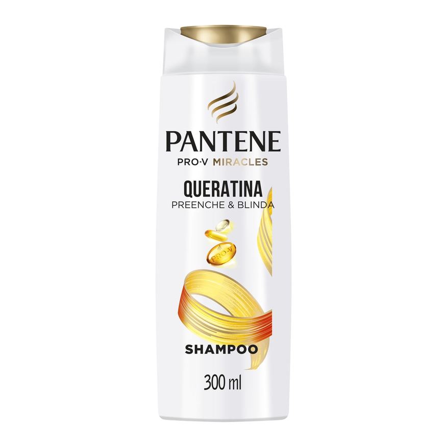 Pantene Shampoo Pro-V Miracles Queratina Preenche & Blinda 300ml