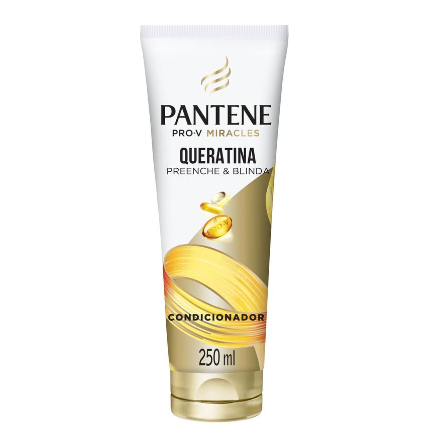 Pantene Condicionador Pro-V Miracles Queratina Preenche & Blinda 250ml