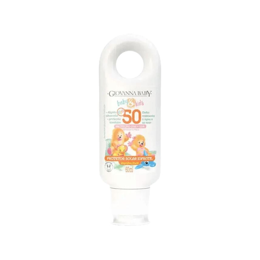Giovanna Baby Protetor Solar Baby & Kids Infantil FPS50 Hipoalergênico 60ml