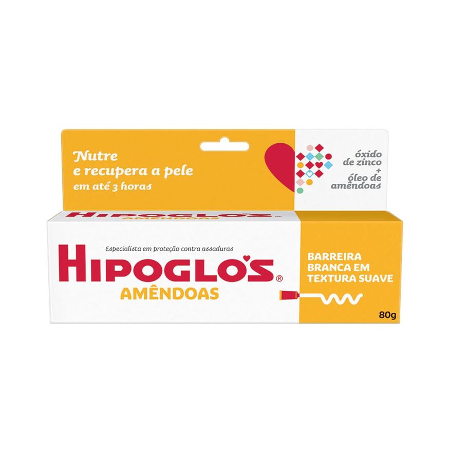 Hipoglos Creme Preventivo De Assaduras Hipoglós Amêndoas 80g
