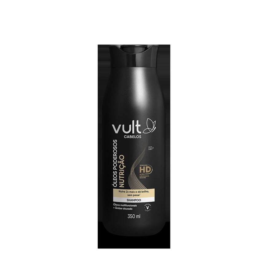 Vult Cabelo Shampoo Vult Óleos Poderosos Nutrição 350ml