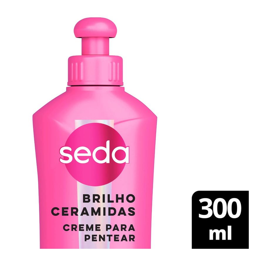 Seda Creme de Pentear Brilho Ceramidas 300ml