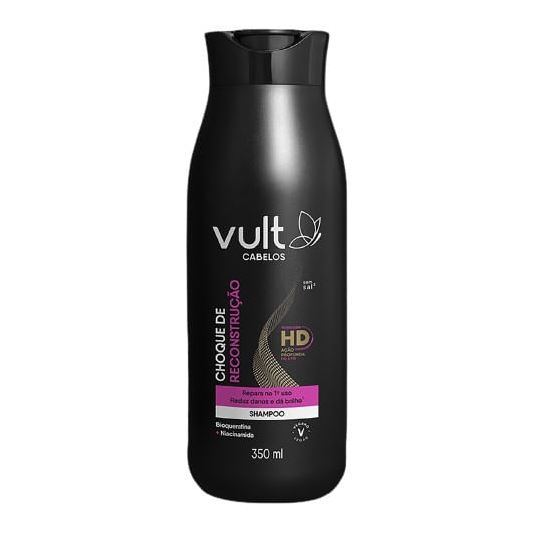 Vult Cabelo Shampoo Vult Choque de Reconstrução 350ml