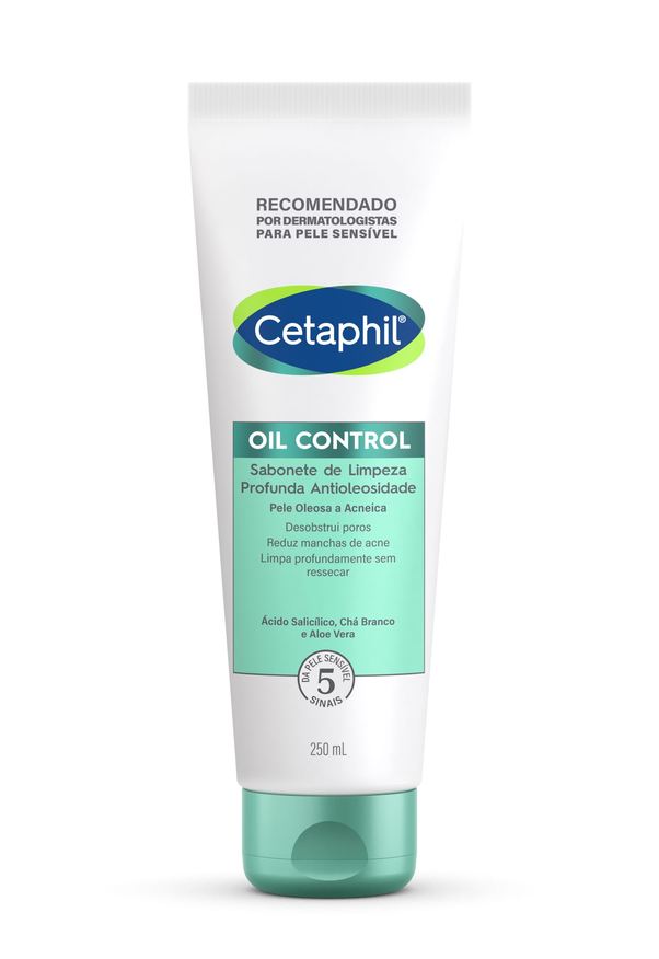 Cetaphil Sabonete Líquido Facial Oil Control Antioleosidade 250ml