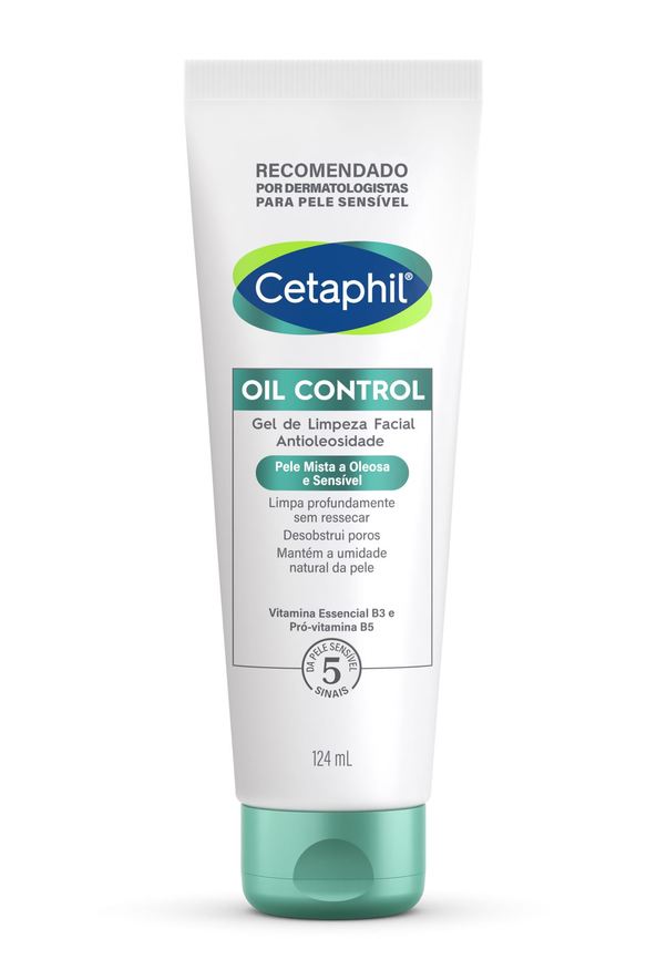Cetaphil Gel de Limpeza Facial Oil Control Antioleosidade 124ml