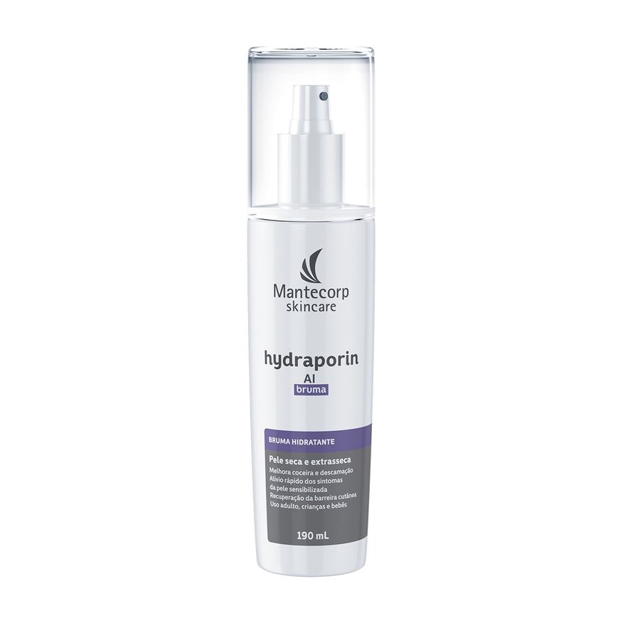 Mantecorp Bruma Hidratante Skincare Hydraporin AI Corporal e Facial 190ml