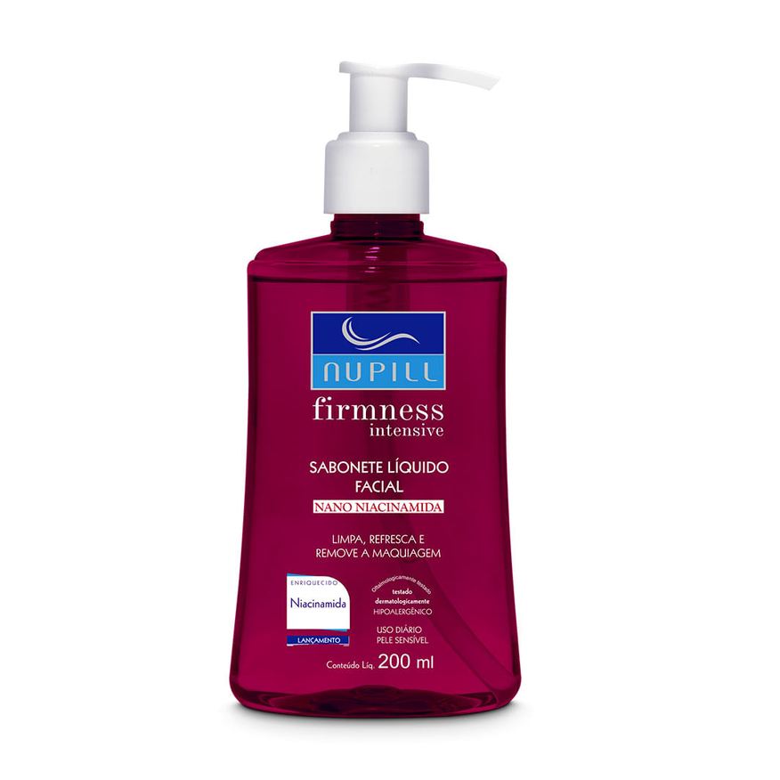 Nupill Sabonete Líquido Facial Firmness Intensive Nano Niacinamida 200ml