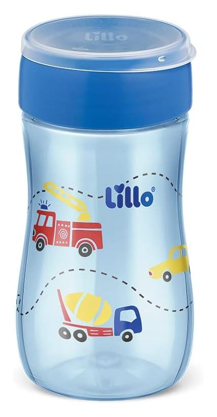 Lillo Copo de Transição Super Evolution 360º +8 meses Antivazamento Azul 300ml 1 Unidades