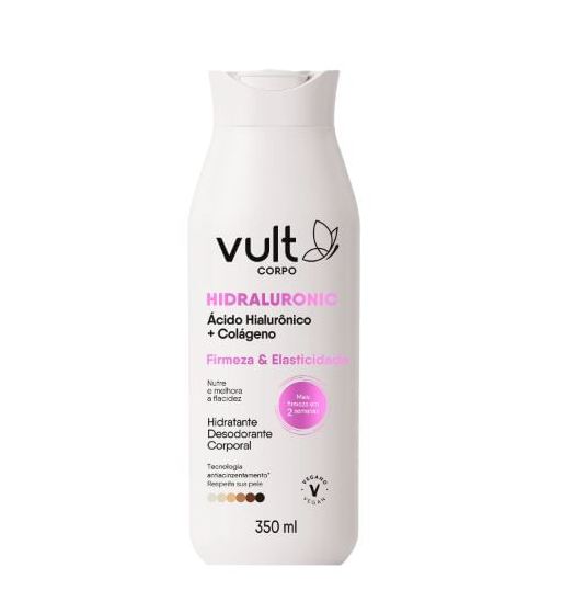 Vult Loção Corporal Hidraluronic Desodorante Firmeza e Elasticidade 350ml