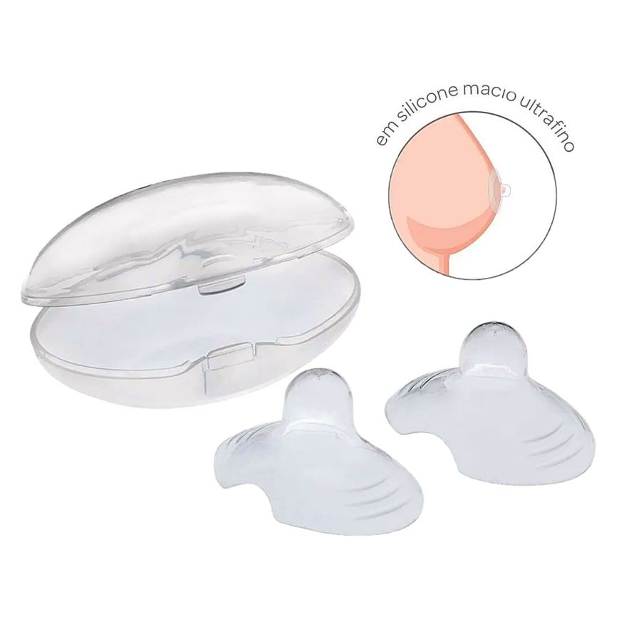 Buba Protetor para Seios em Silicone com Case - 2 Unidades