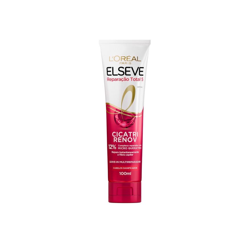 Elseve Leave-in Reparação Total 5 Cicatri Renov Multireparador 100ml