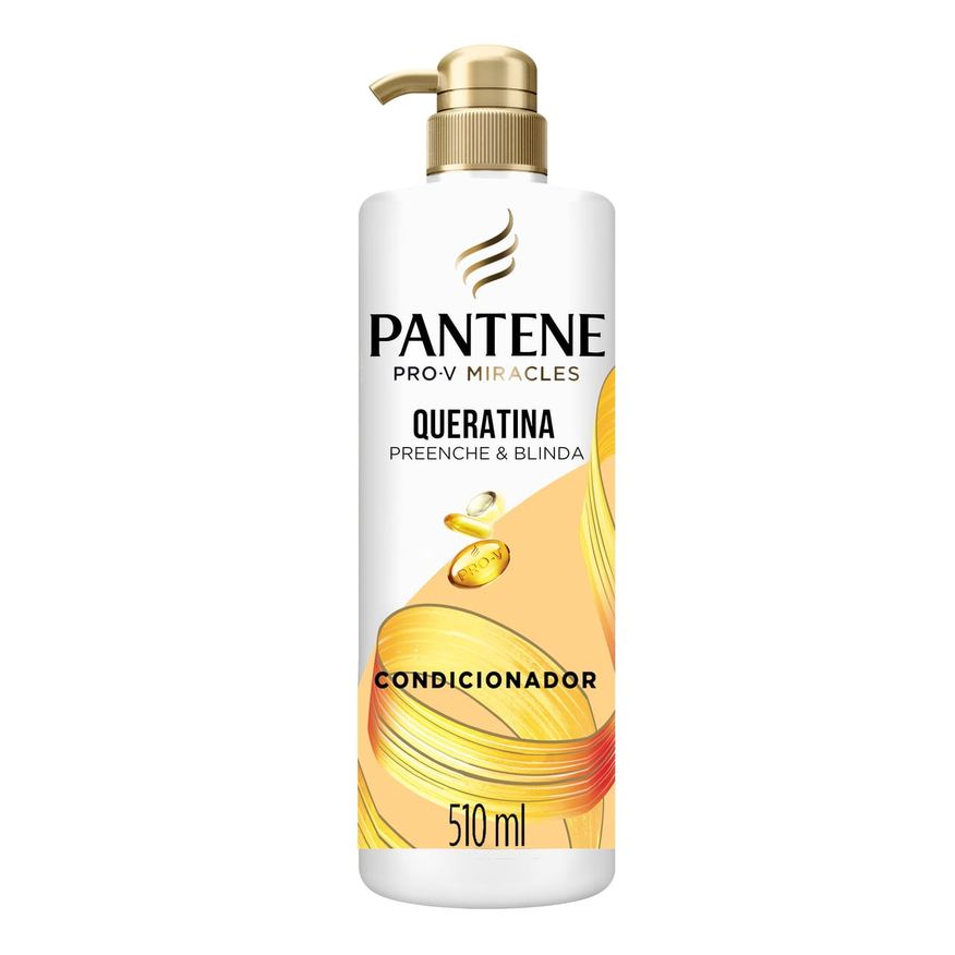 Pantene Condicionador Pro-V Miracles Queratina Preenche & Blinda 510ml