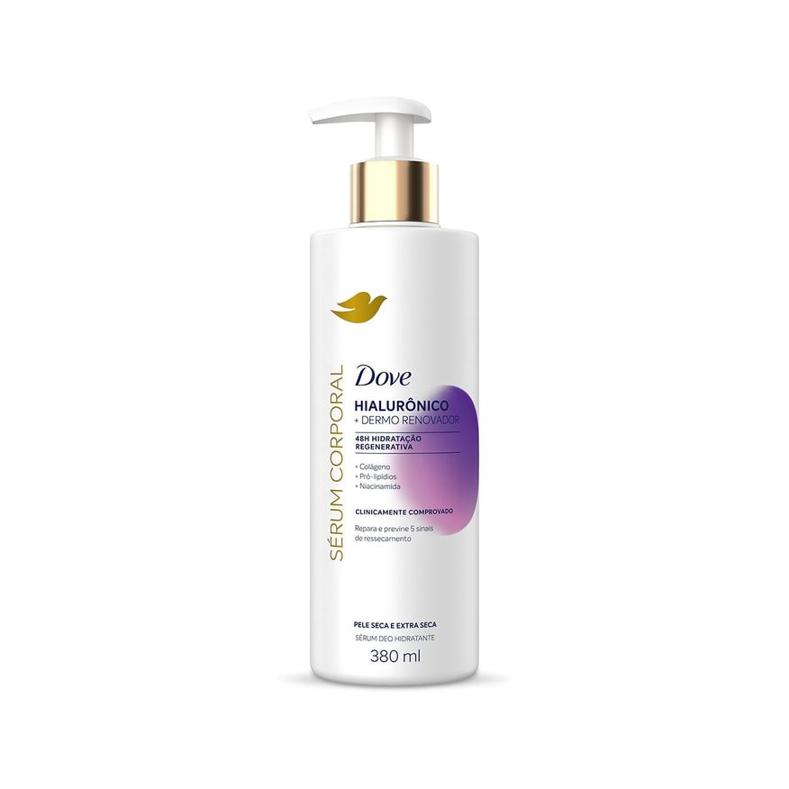 Dove Sérum Corporal Hialurônico + Dermo Renovador 380ml