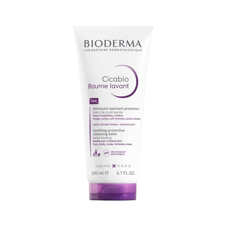 Bioderma Bálsamo de Limpeza Cicabio Baume Lavant 200ml