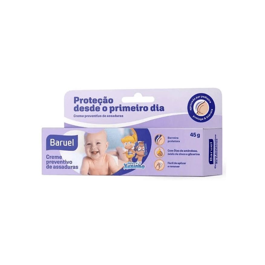 Turma da Xuxinha Pomada para Assadura Hipoalergênico 45g