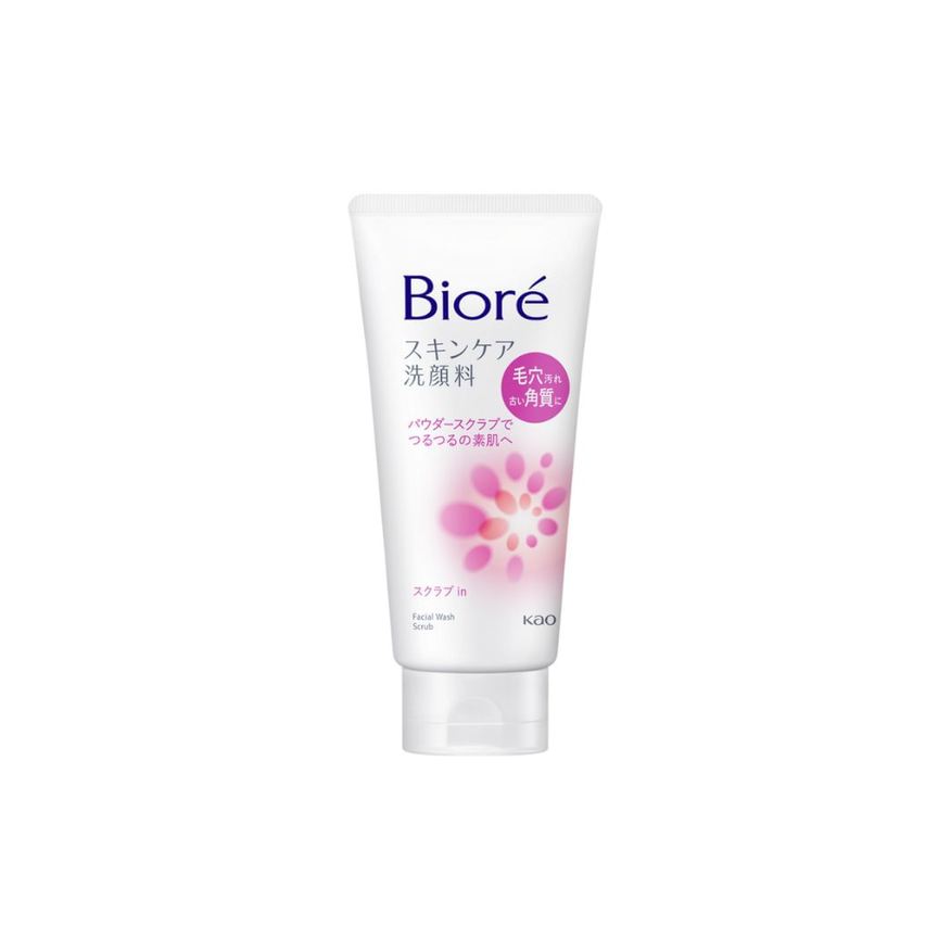 Bioré Sabonete Facial Wash Scrub Esfoliante 130g