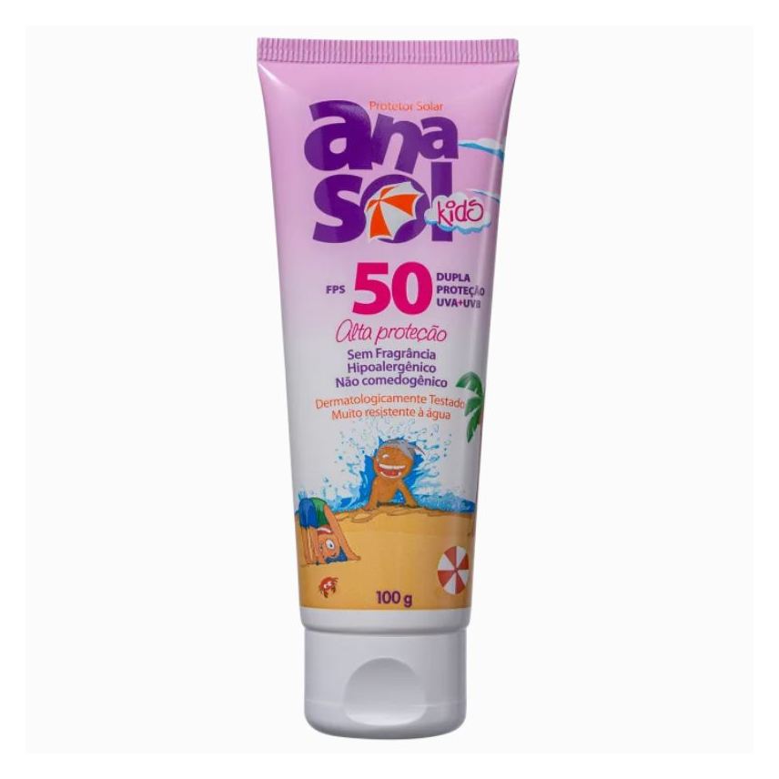 Anasol Protetor Solar Kids FPS 50 100g - '