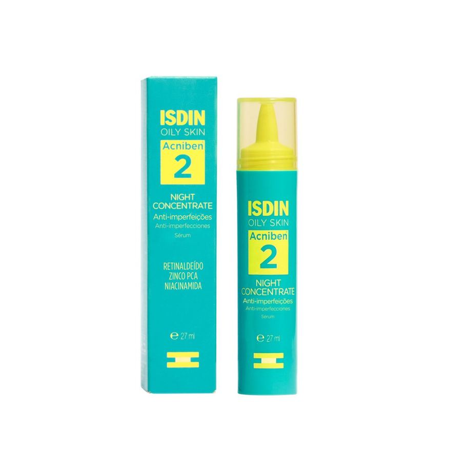 ISDIN Sérum Facial Acniben Anti Imperfeições Night Concentrate 2 27ml