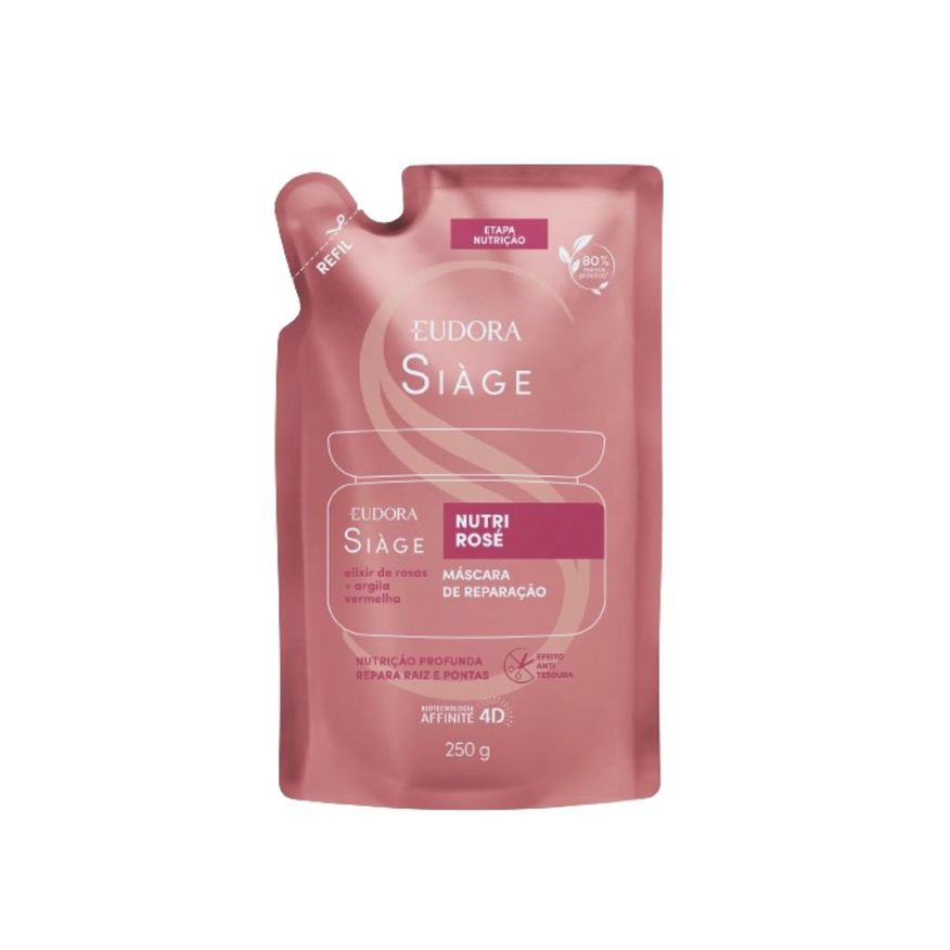 Siage Máscara Capilar Eudora Siàge Nutri Rosé Refil 250g