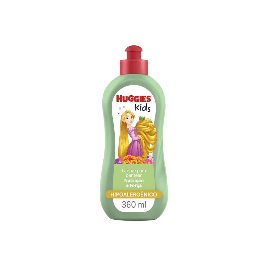 Huggies Creme para Pentear Infantil Kids Enrolados Nutrição e Força 360ml