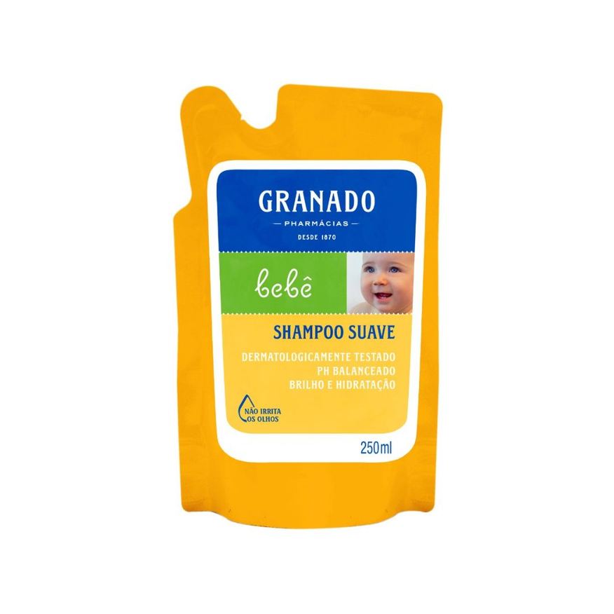 Granado Shampoo Infantil Bebê Tradicional Refil 250ml