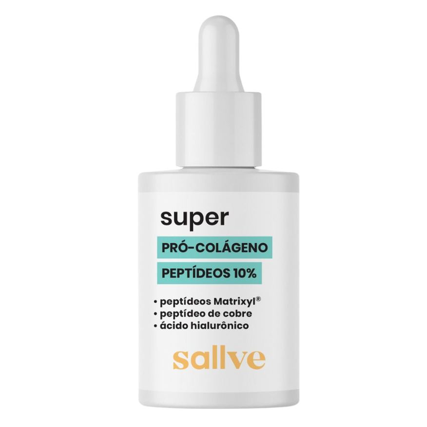 Sallve Sérum Facial Pró-Colágeno Peptídeo 10% 30ml