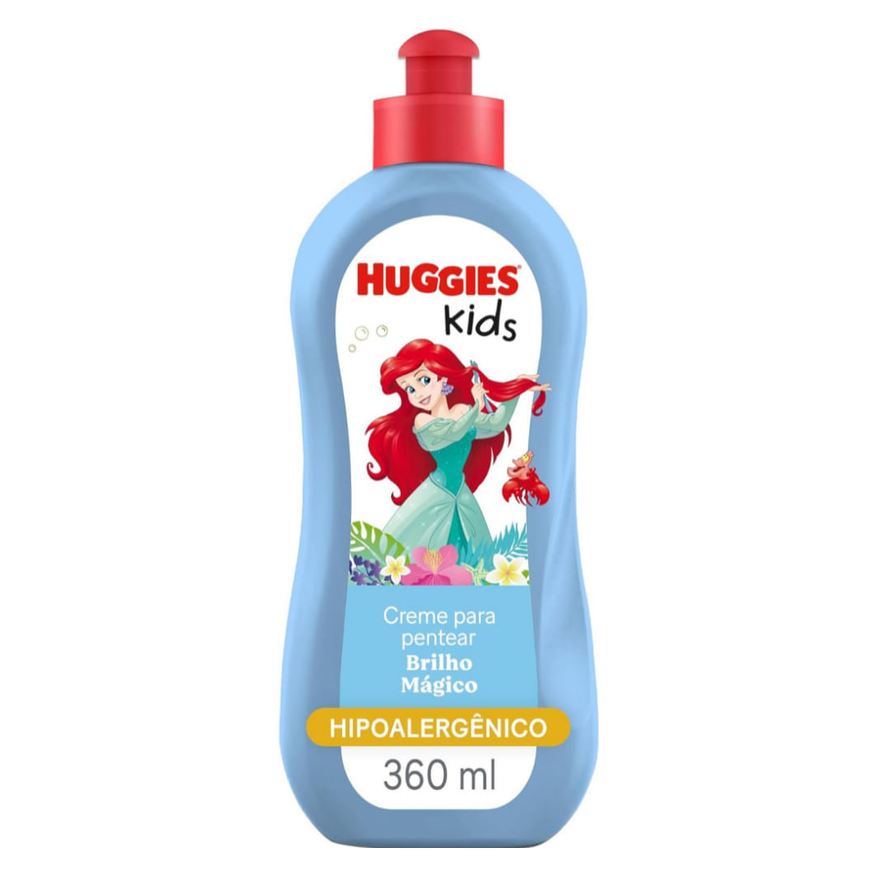 Huggies Creme para Pentear Infantil Kids Brilho Mágico 360ml