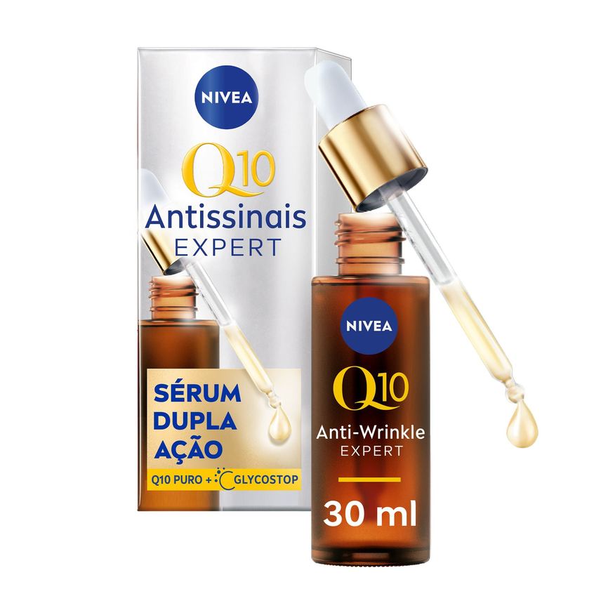 Nivea Sérum Facial Q10 Antissinais Expert Dupla Ação 30ml