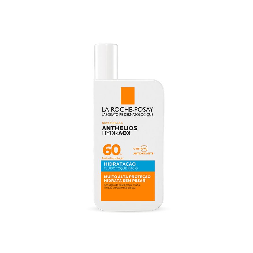 Anthelios Protetor Solar Facial La Roche-Posay Hydraox FPS60 Fluído Hidratante 40ml