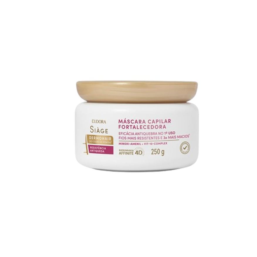 Siage Máscara Capilar Eudora Siàge DermoHair Fortalecedora 250g
