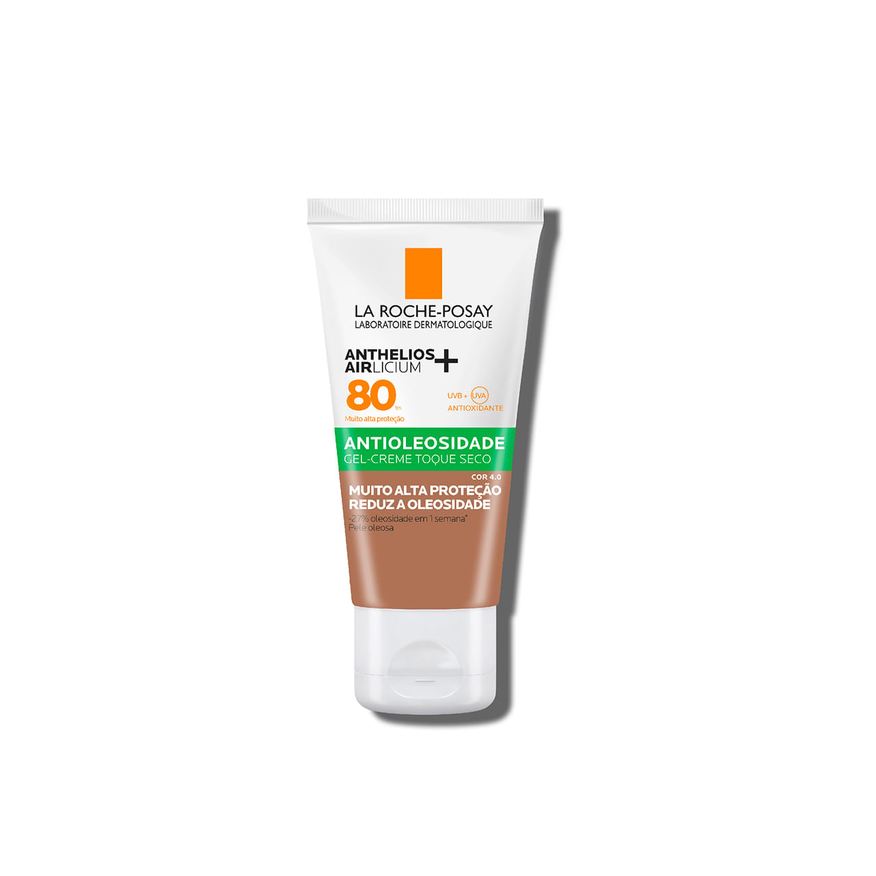 Anthelios Protetor Solar Facial La Roche-Posay Airlicium+ FPS80 Cor 4.0 40g