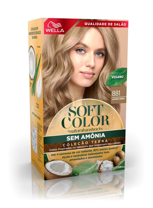 Soft Color Tinta Louro Areia 881