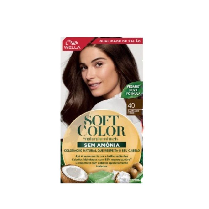 Soft Color Tintura Castanho Médio 40