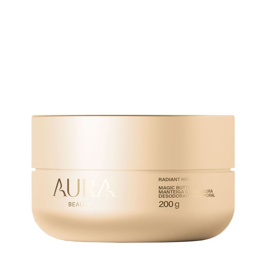 Aura Beauty Magic Butter Radiant Hera - Manteiga Iluminadora 200g