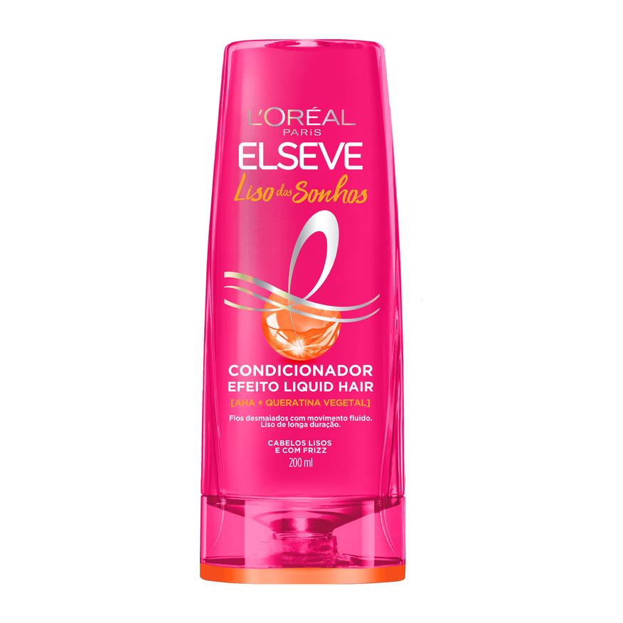 Elseve Condicionador Liso dos Sonhos Liquid Hair 200ml