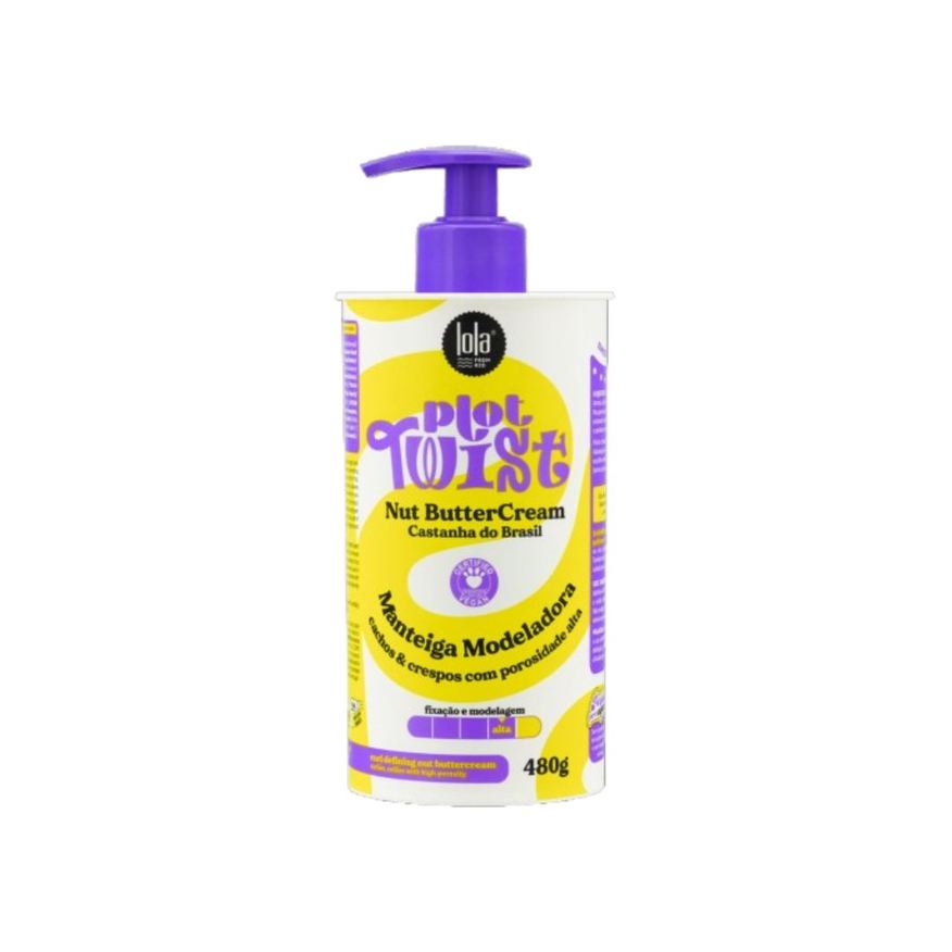 Lola Creme de Pentear Plot Twist Castanha do Brasil 480g