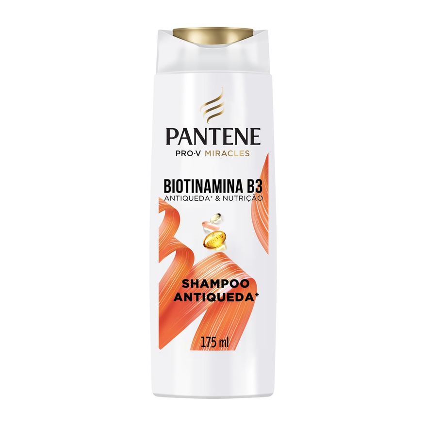 Pantene Shampoo Pro-V Miracles Biotinamina B3 Antiquebra & Nutrição 175ml