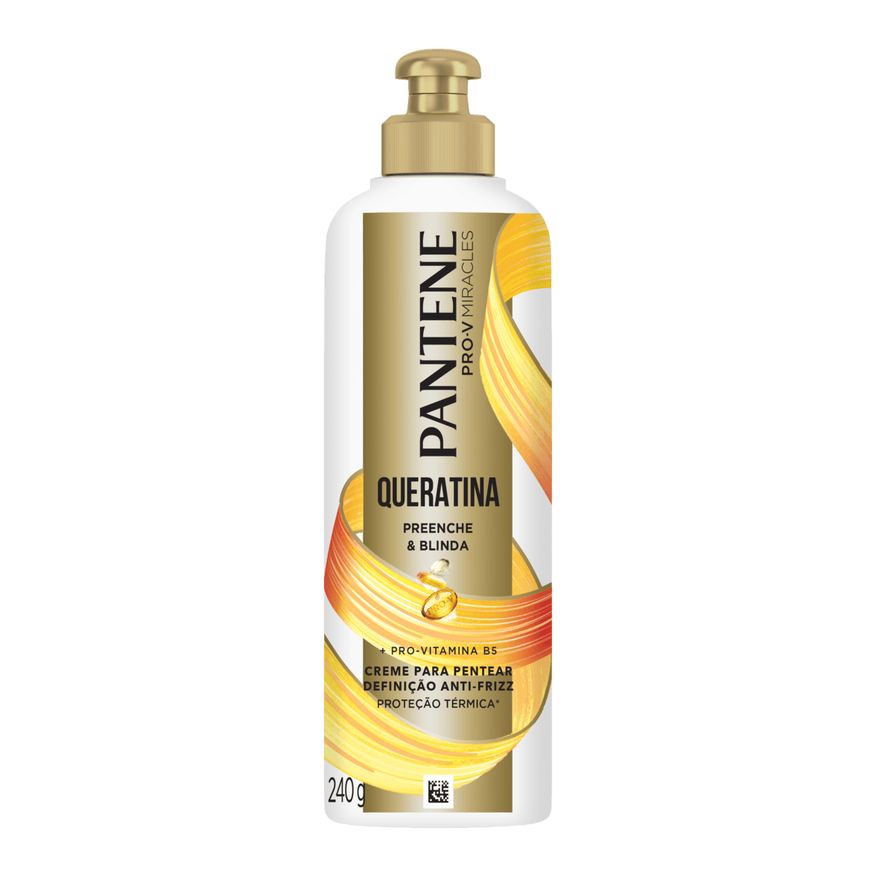 Pantene Creme de Pentear Pro-V Miracles Queratina Preenche & Blinda 240g