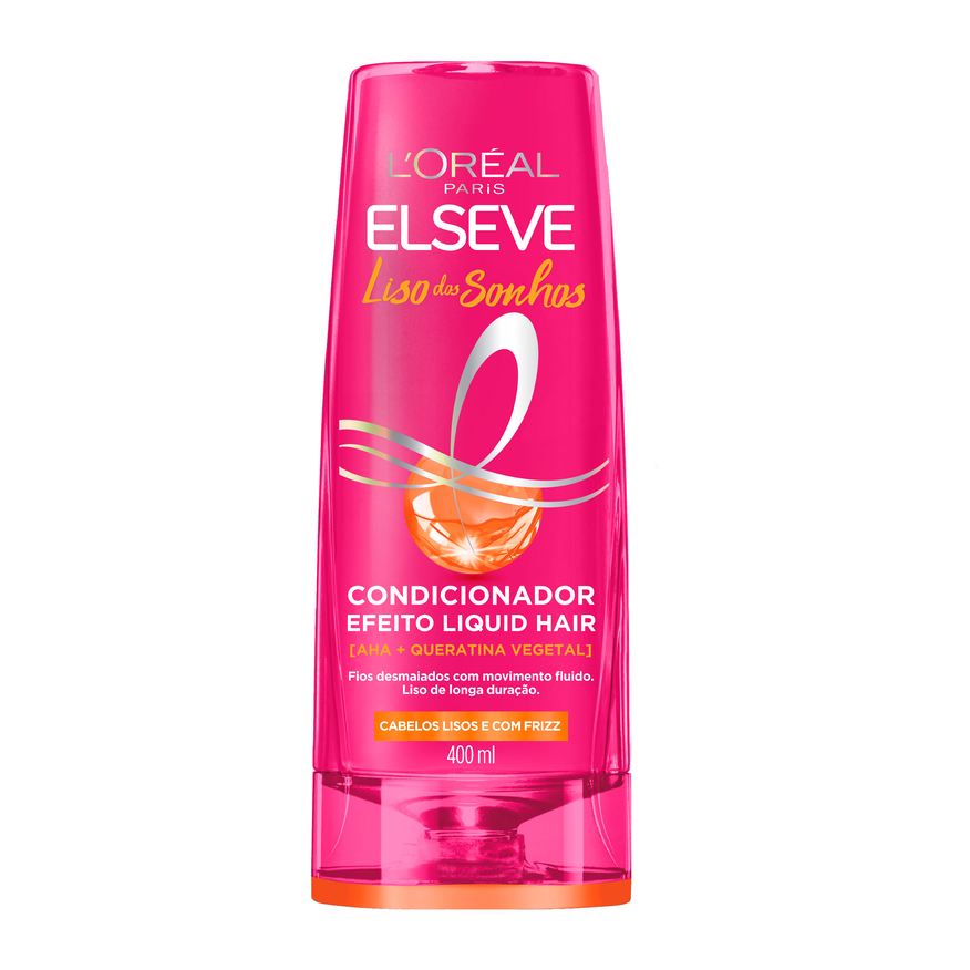 Elseve Condicionador Liso dos Sonhos Liquid Hair 400ml