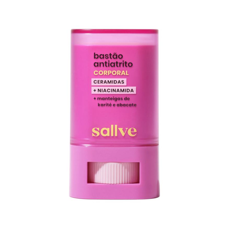 Sallve Bastão Antiatrito Manteiga de Karité e Abacate Stick 15g