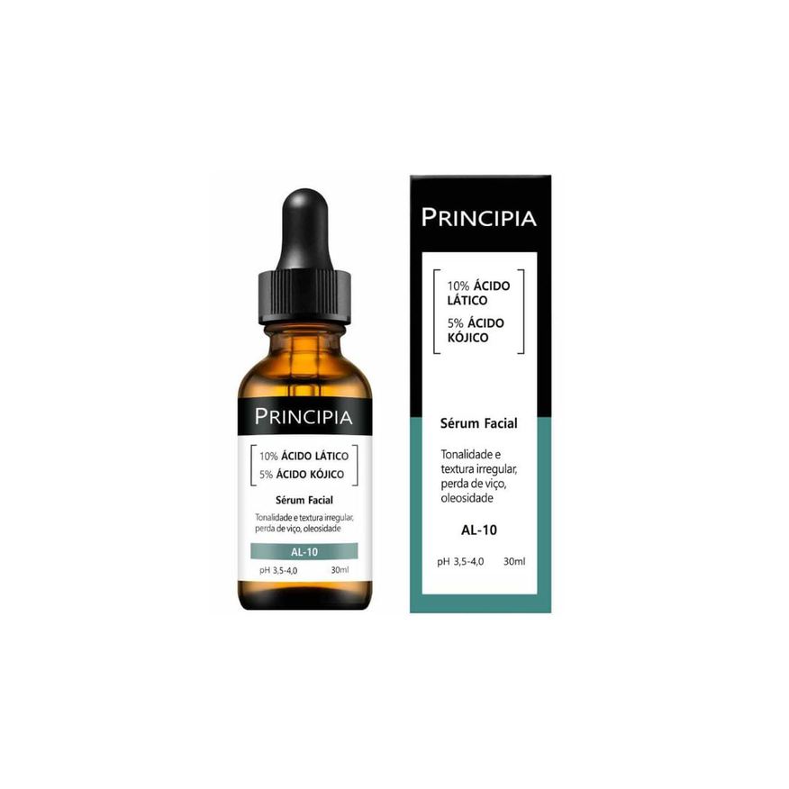 Principia Sérum Facial Renovador AL-10 com Ácido Lático 10% e Ácido Kójico 5% 30ml
