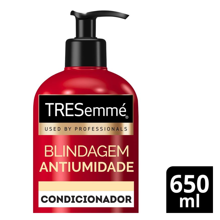 Tresemme Condicionador TRESemmé Blindagem Antiumidade Queratina e Ácido Hialurônico 650ml